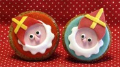 Sinterklaasjes op cupcakes