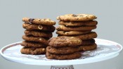Chocolate chip cookies met hazelnoot